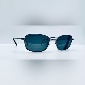 Norfolk Gunmetal Oval Sunglasses Frames Only